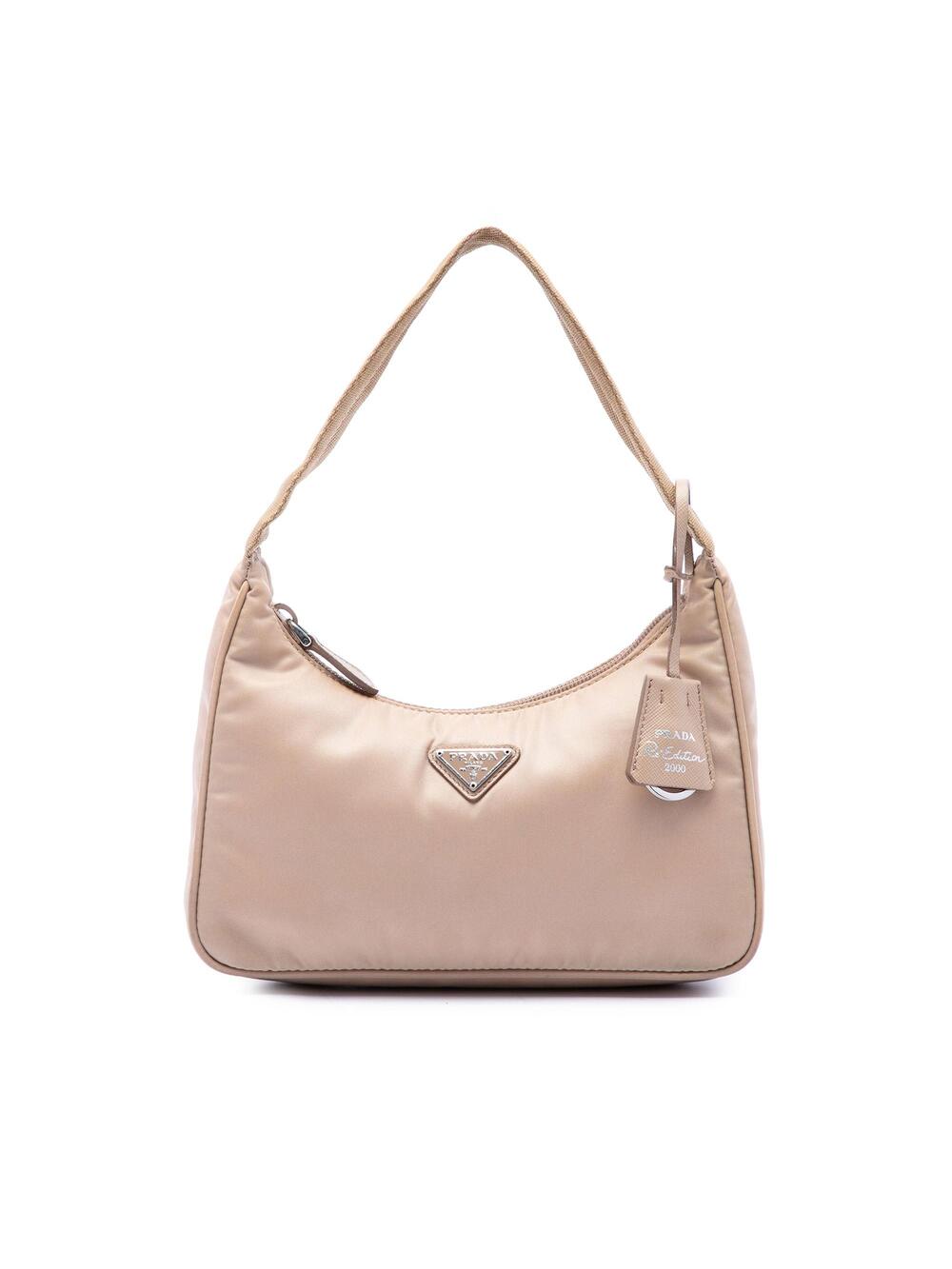 Prada Re-Edition Hobo Tessuto Mini #367695P87B